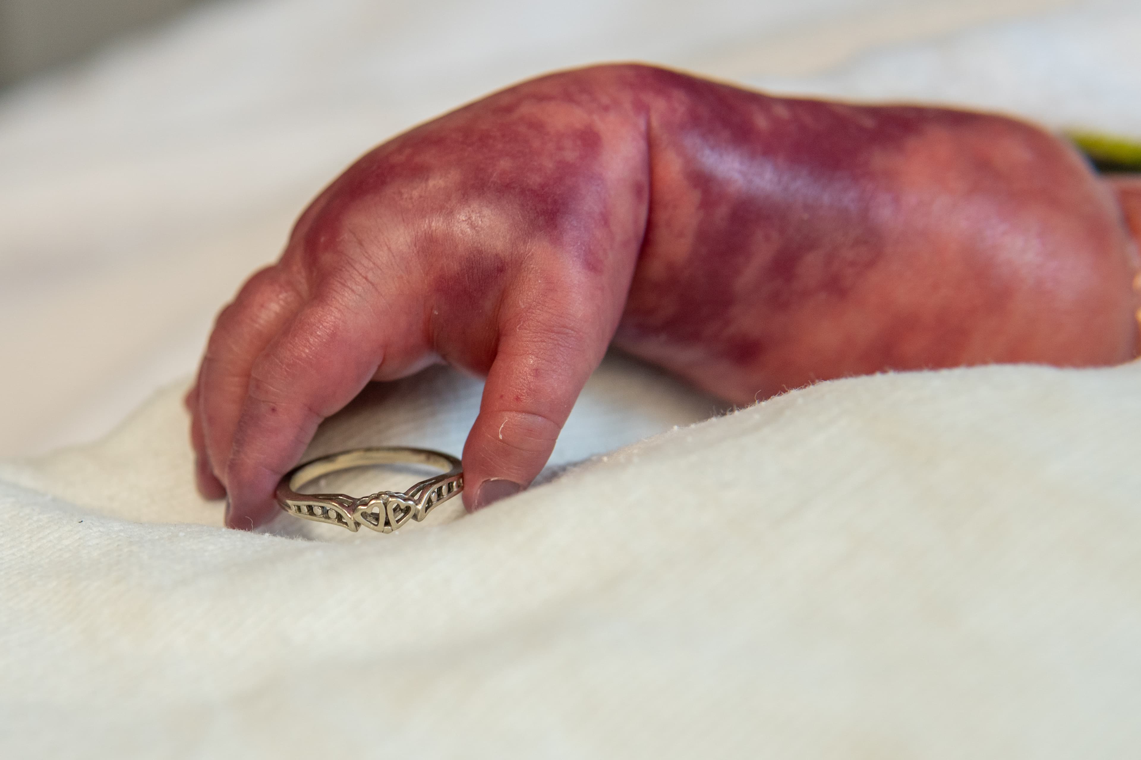 Faith Marie with family